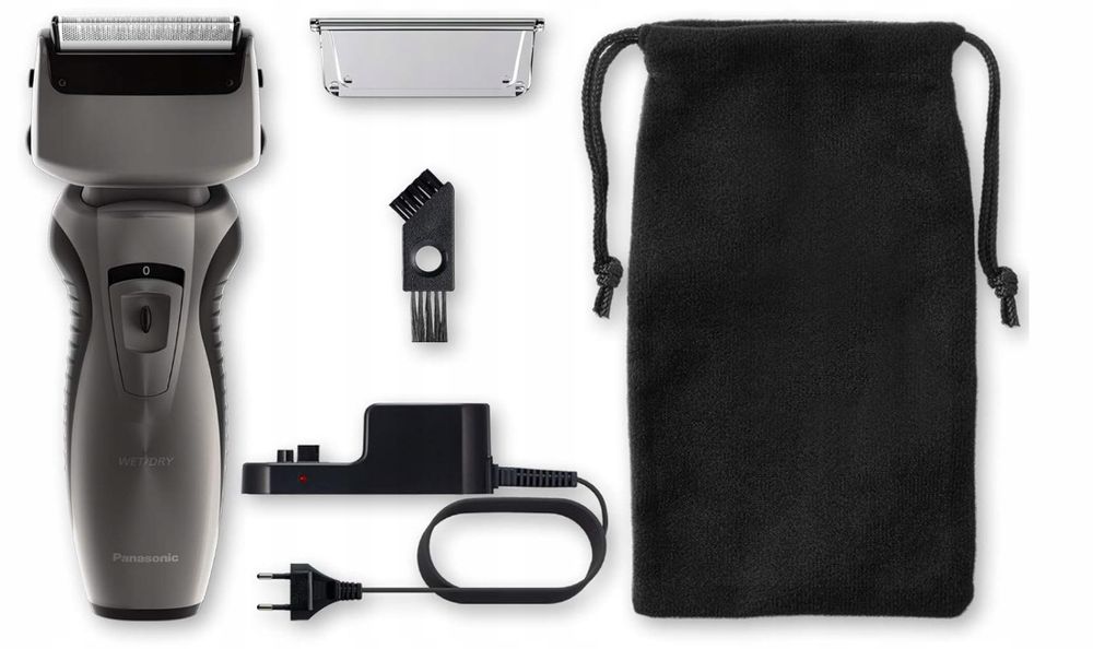 panasonic es-rw33 golarka męska trymer wet / dry kompletna