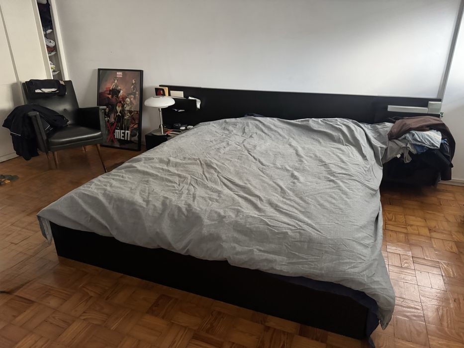 Cama de casal 1,60x2,00, Ikea MALM