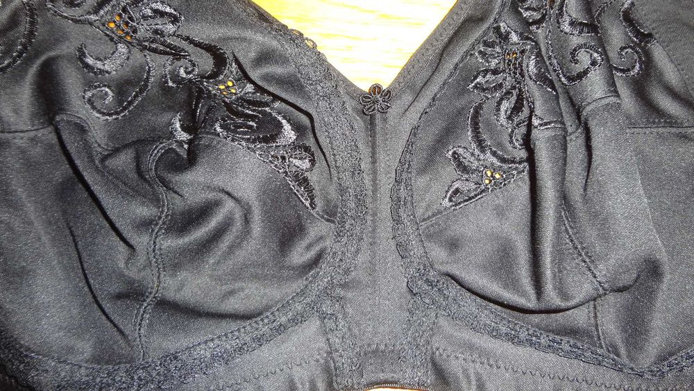 Biustonosz M&S 85D/38D bez fiszbin jak doreen, bawełna