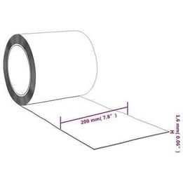 NOVO - Rolo para cortina de tiras PVC 2 mm x 200 mm 25 m