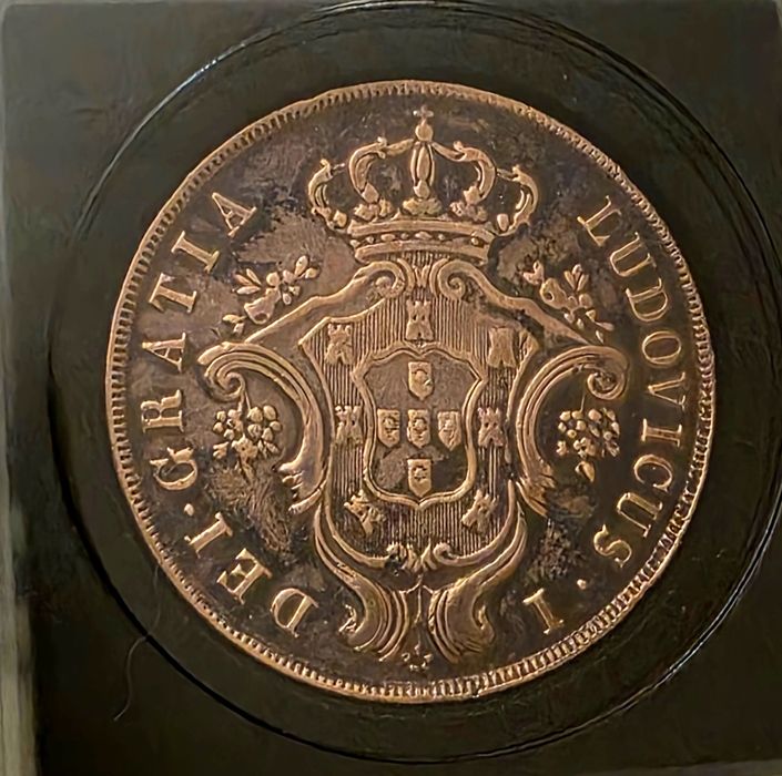 Moeda 20 Reis 1865