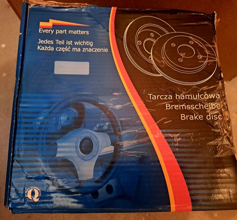 Tarcze i klocki hamulcowe przod BMW E 36 90-00 i Z3 96-99