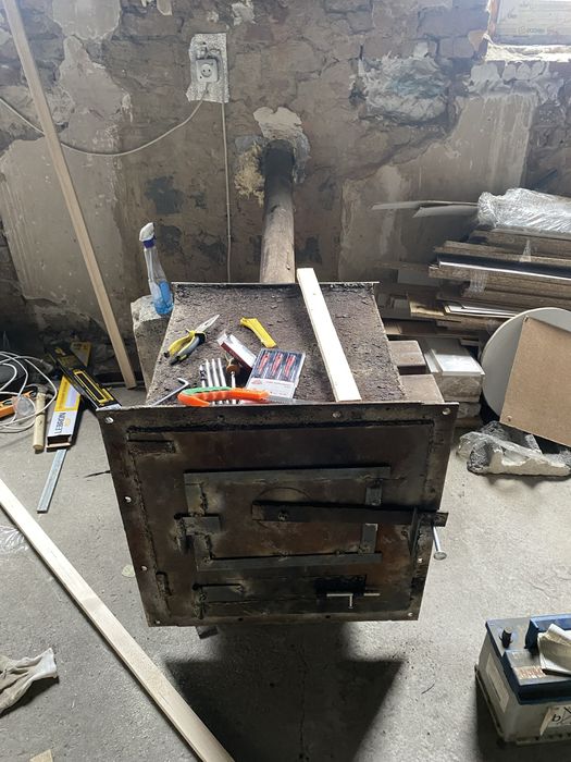 Продам саморобну буржуйку пічку