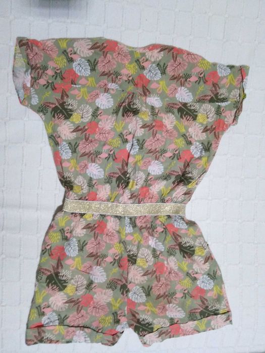 Vestido Floral Inextenso 7 Anos