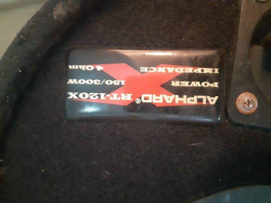 Сабвуфер Alphard RT-120X корп