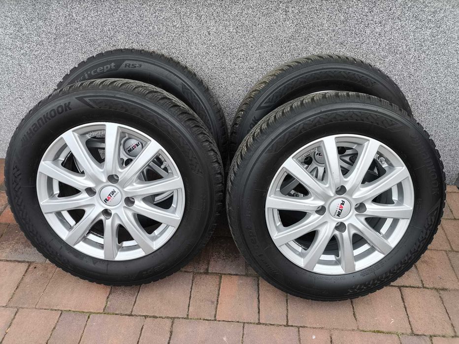 Felgi Koła Ford Fiesta, Ka, EcoSport, Fusion, B max 15 cali 4x108 ET38 zima opony 195/65/R15 Wysyłka