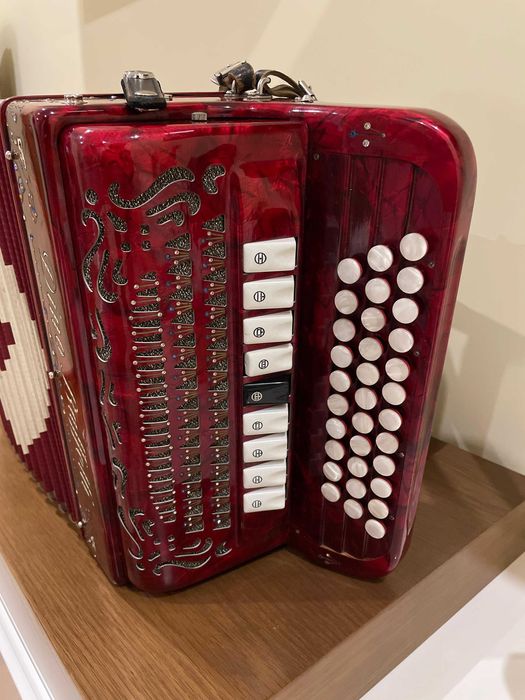 Concertina Dino Baffetti – Como nova, afinada