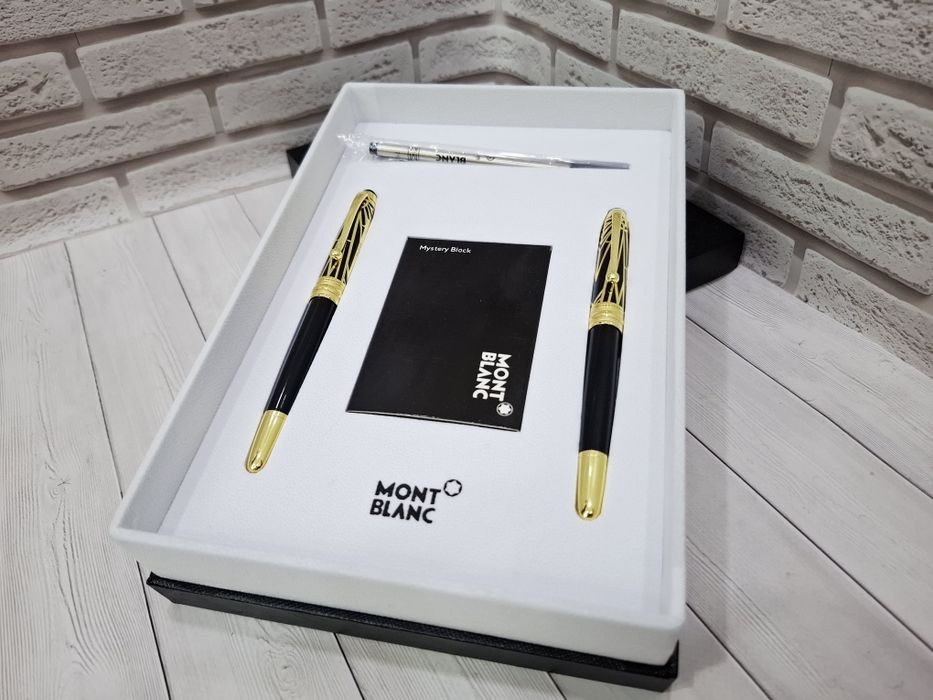 Подарунковий набір Montblanc дві ручки + стрижень