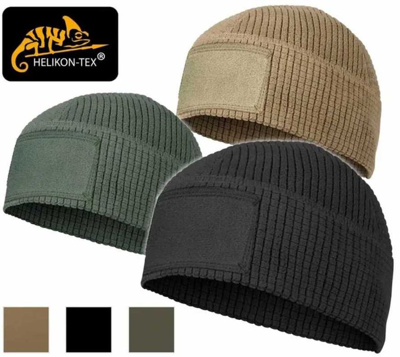 Helikon Tex Range Beanie Cap флісова шапка вафелька ковпак з карманом