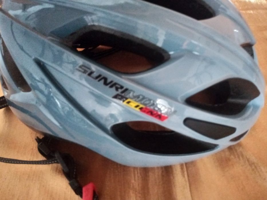 Kask rowerowy - SunRmoon, 207 gram, kolor turkusowy