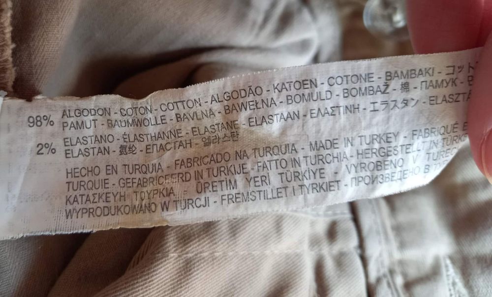 Jasne spodnie męskie ZARA