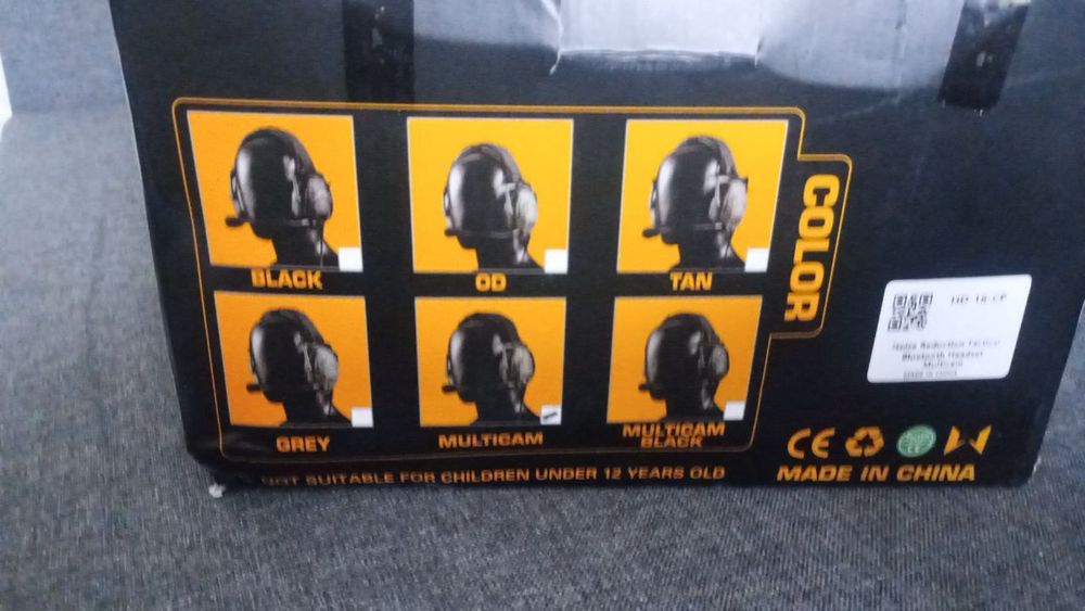 Шолом війсковий Германия, навушники