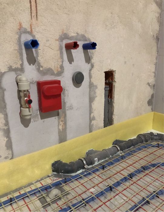 Тепла підлога. Монтаж Опалення. Встановлення Сантехніки. Каналізація
