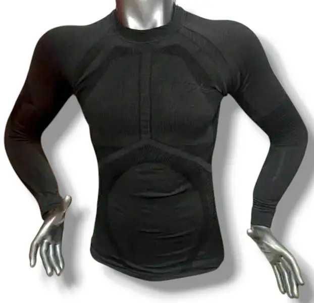 Чоловіча термофутболка довгий рукав Accapi Baselayer, Military/Black