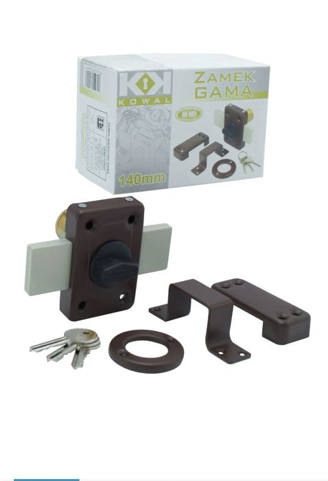 Zamek do drzwi Gamma solidny 140mm.