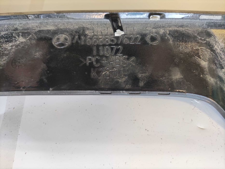 Накладка бампера нижняя Mercedes, AMG A1668857622