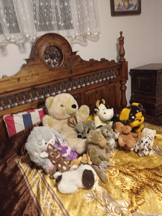 Коллекция мягких игрушек.