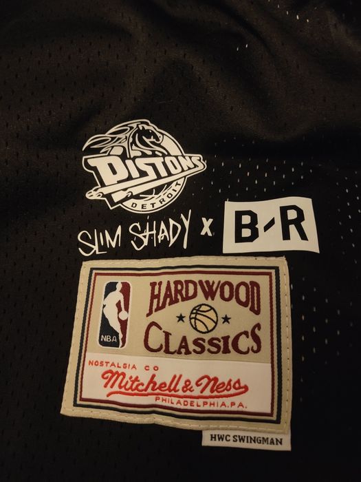 Detroit Pistons Slim Shady Special Edition 313 Mitchell Ness