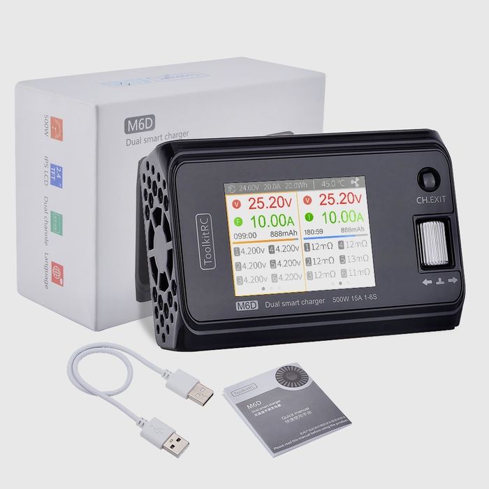 ToolkitRC M6D FPV зарядка