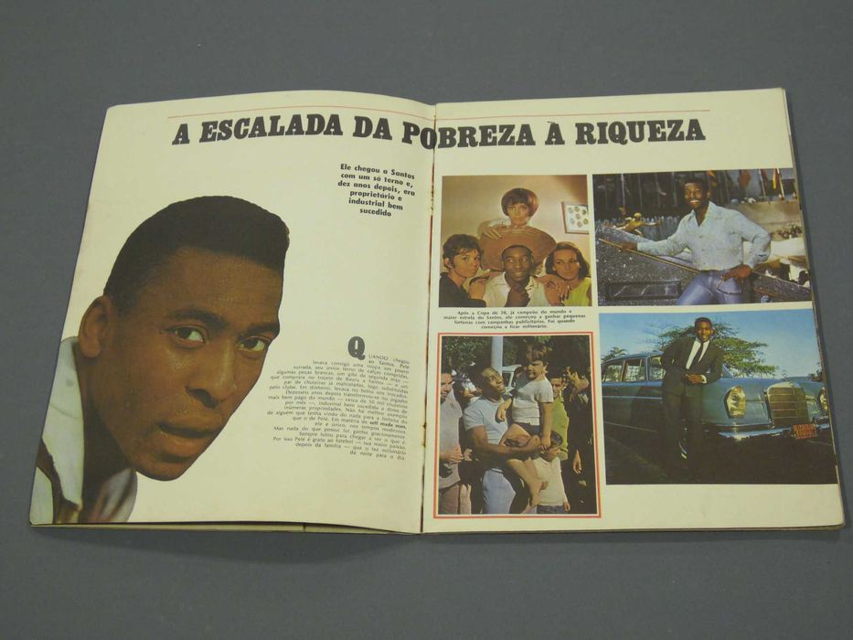 Manchete Vida e Glória de Pelé