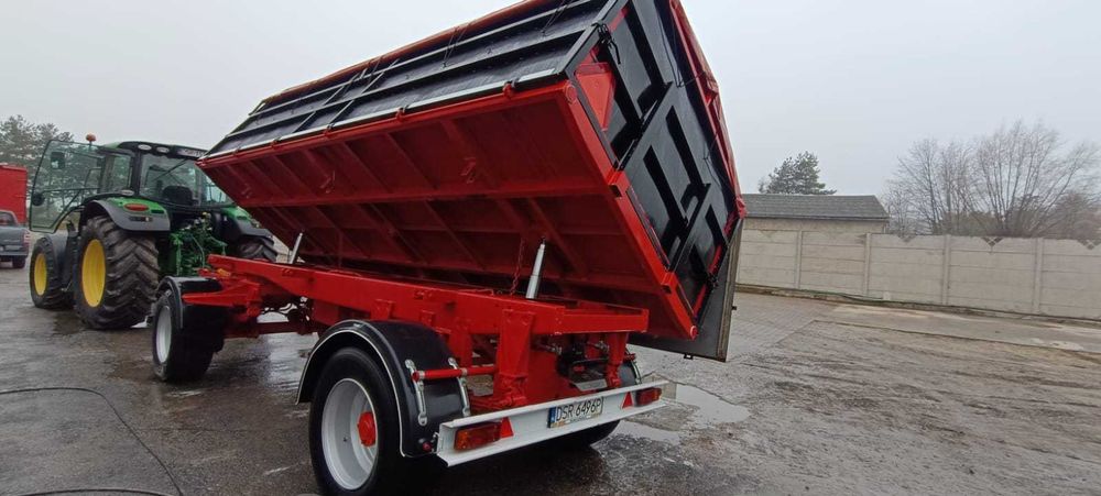 Przyczepa rolnicza kiper dwustronny cena 40000