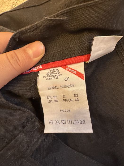 Spodnie robocze BHP monterki FE Engel Galaxy EU 46 M Cordura