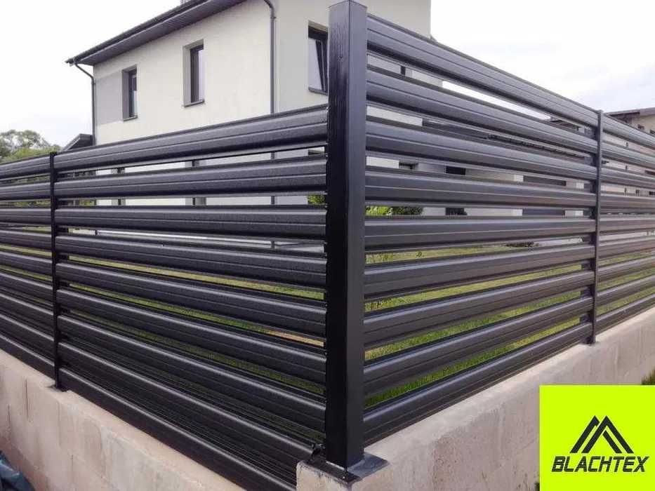 TANIO Ogrodzenie Domu Sztachetami Metalowymi, Sztachety na ogrodzenie