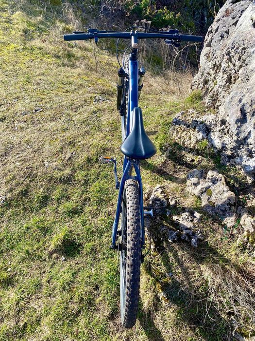 Rower MTB Romet Mustang M4 rama 21 cali koło 29 " niebieski