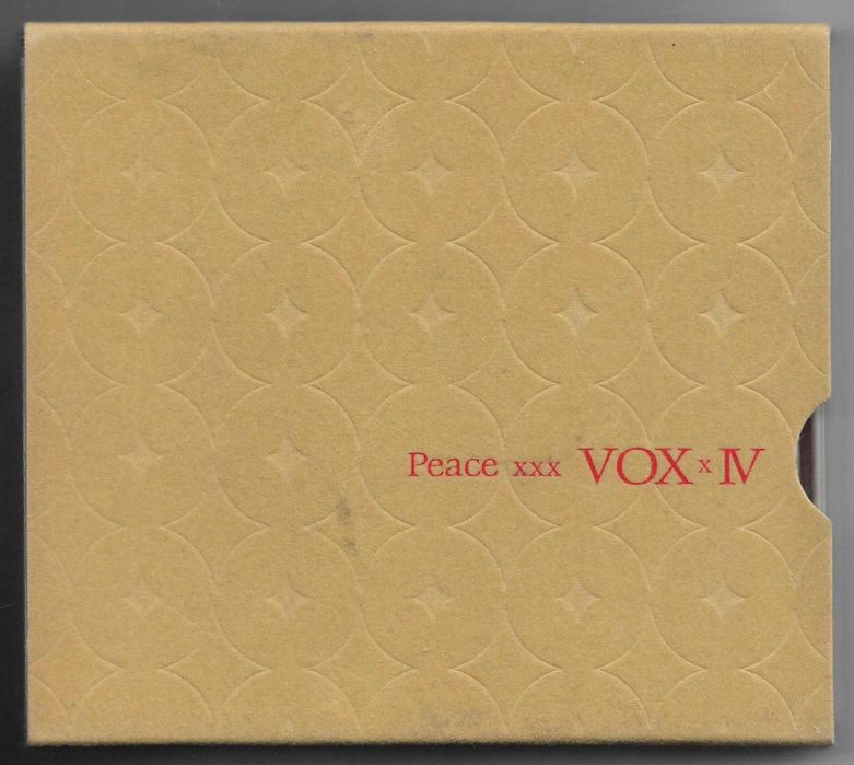 VOX-IV - Peace xxx - CD JAPAN