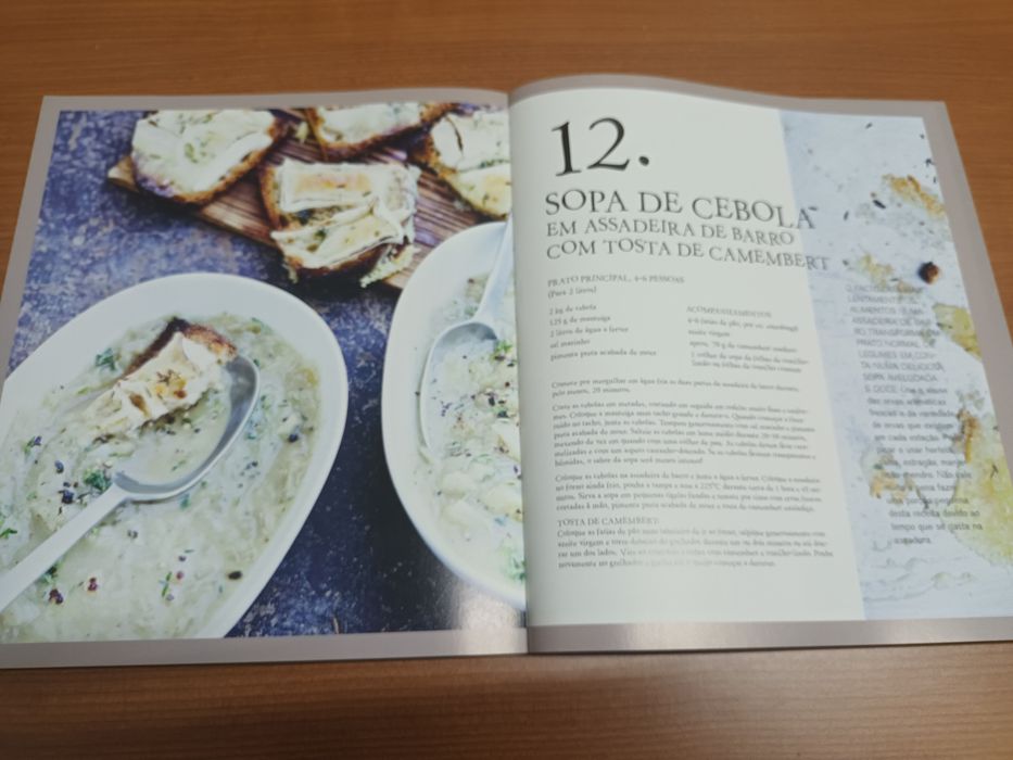 Livro de dicas e receitas culinárias