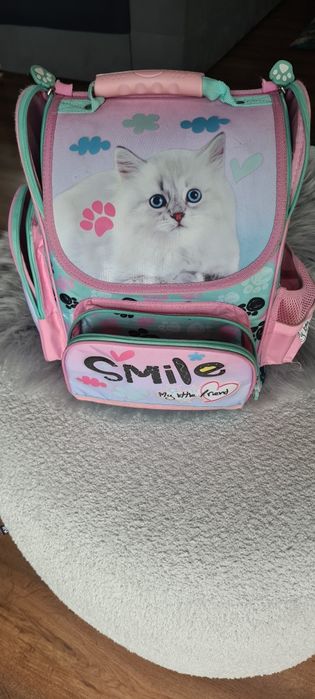 Tornister z kotkiem, plecak St. Majewski