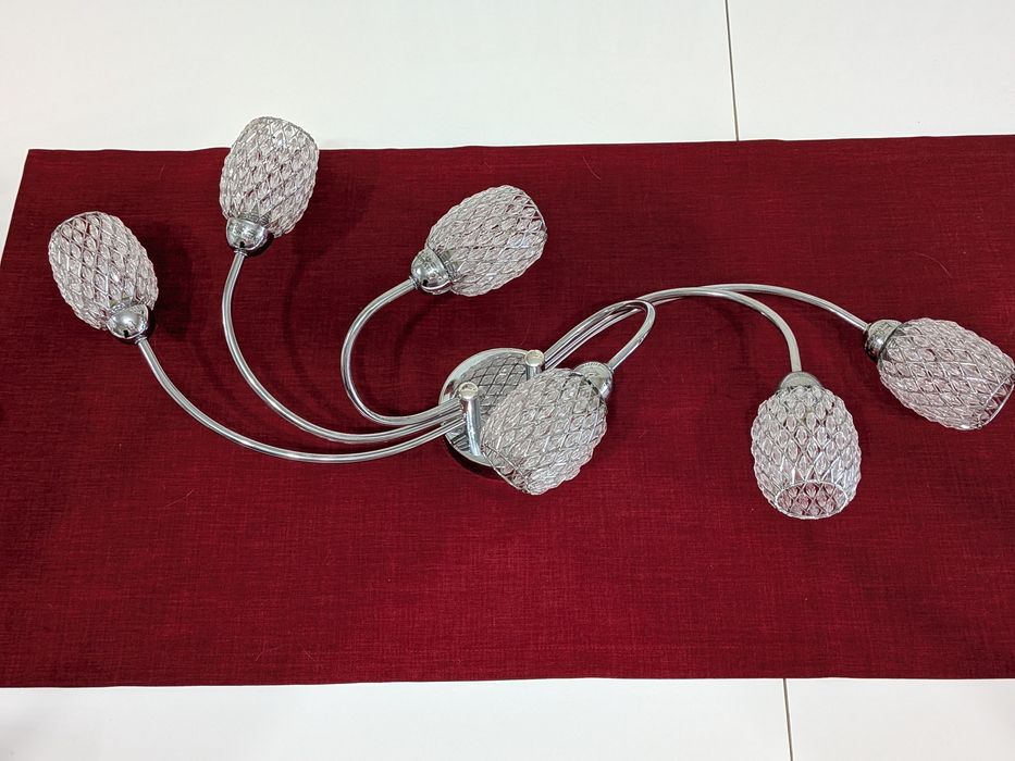 Candeeiro de tecto com candeeiro de parede (bra)