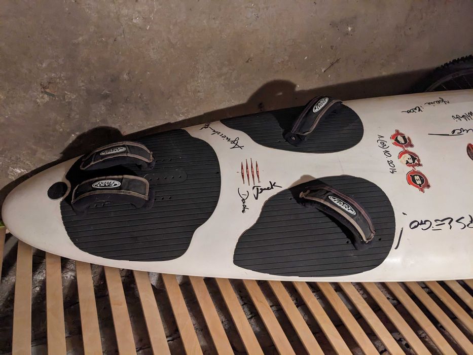 Deska windsurfingowa freeride 120L – 288 cm – Easy Trim – rok 2014