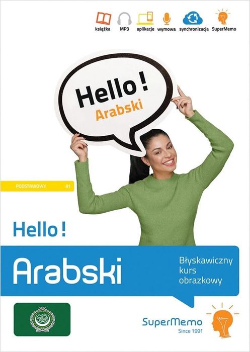 Hello! Arabski. Błyskawiczny kurs obrazkowy A1 SuperMemo World Natalia