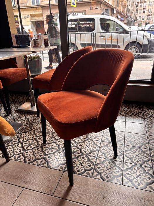 Крісло мікровелюр, стілець