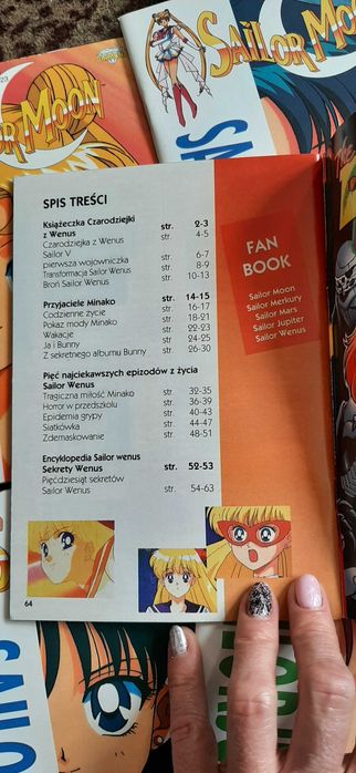 Sailor Moon  / Czarodziejka z Księżyca FAN BOOK 1999rok