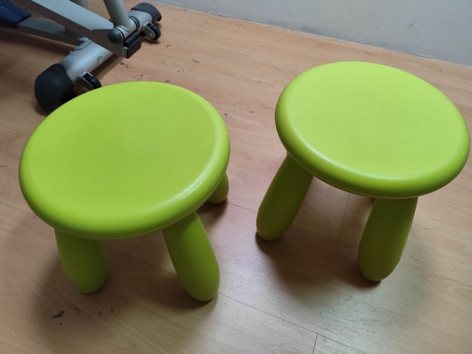 Mammut - Banco para crianças , cor verde, Ikea