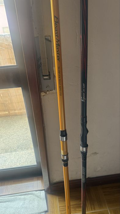 Canas shimano 4,20 metros como novas