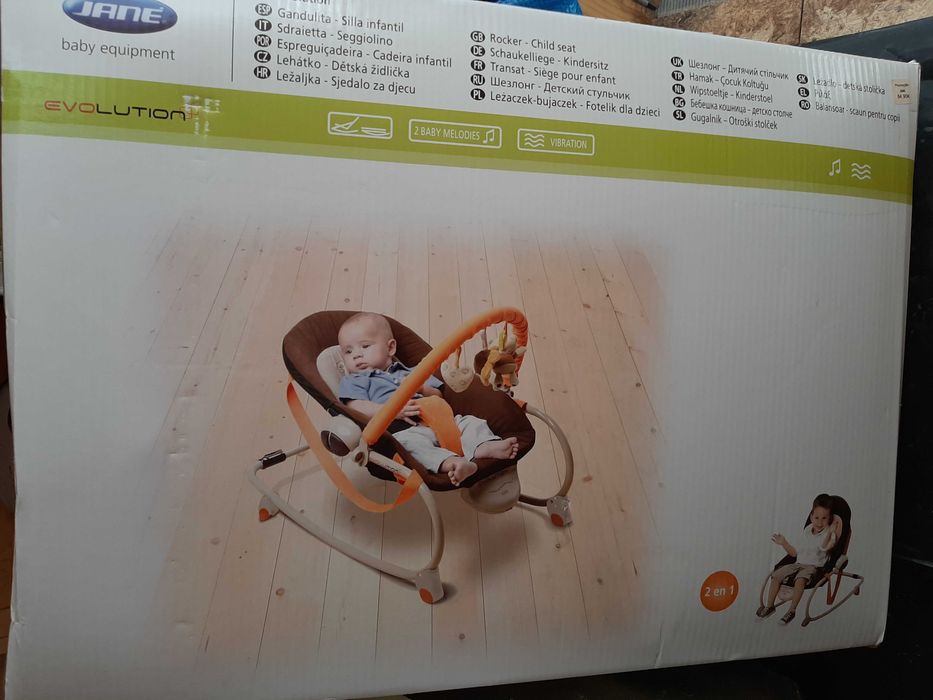 Espreguiçadeira - cadeira infantil - Evolution - Jané