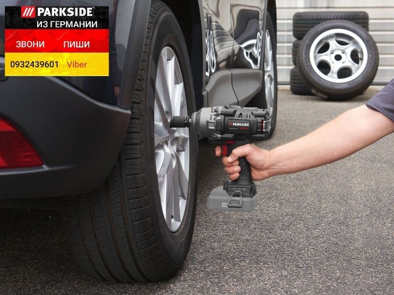 Аккум. ударный гайковерт из ГЕРМАНИИ Parkside PASSP 20 C4 Performance