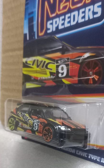 99 Honda Civic Type R (ek9) Hot Wheels