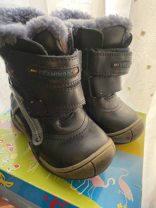 Зимові чоботи на хлопчика Flamingo р. 22