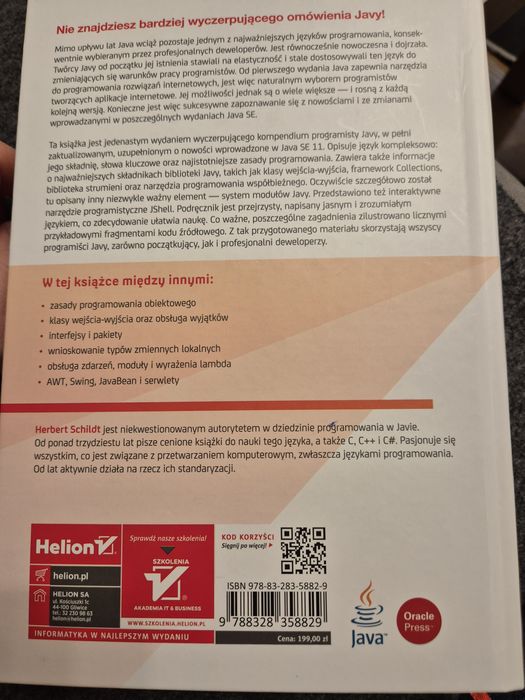 Książka Java Kompendium programisty wyd. XI