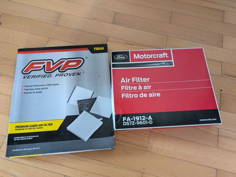 Фильтр воздушный и салона Ford Edge