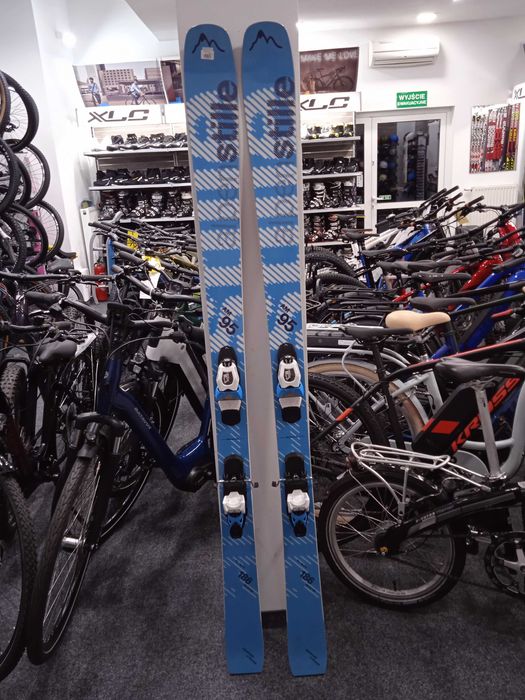 Narty zjazdowe AlpenStille AM 95 186 cm, 180 cm, 174 cm