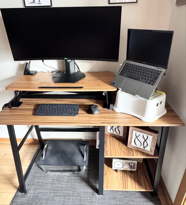 Secretária + standing desk