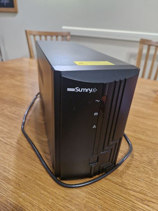 ДБЖ FrimeCom Sumry R-BK1200VA, Line Int., 2 x євро, USB, метал