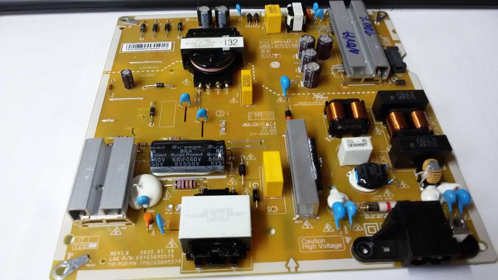 eay65895579 fonte de alimentaçao tv lg55um662h4Lc (nova)