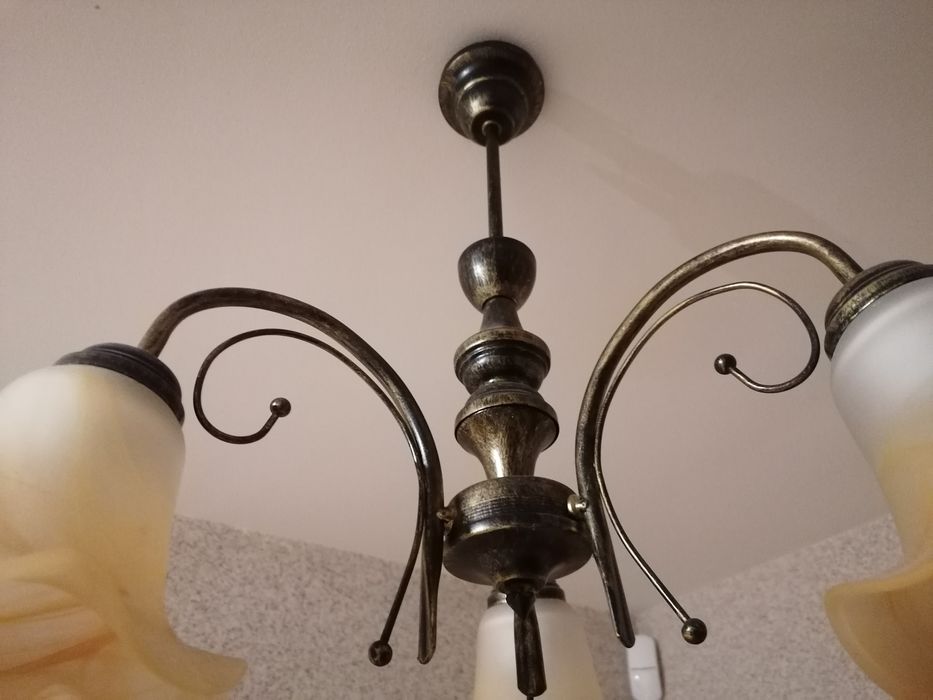 lampa sufitowa, żyrandol