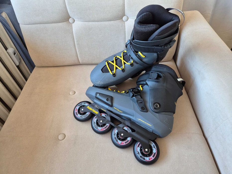 Rollerblade Twister Edge SE EU 46, 4x80/85A, Nowe FR kola i Wicked ABEC 9